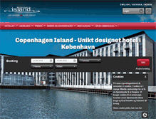 Tablet Screenshot of copenhagenisland.dk